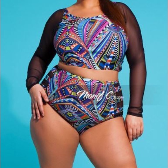 Monif C. Other - Monif C Tribal Print Swimsuit